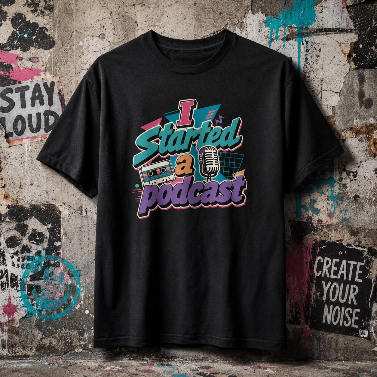 I Started a Podcast Tee