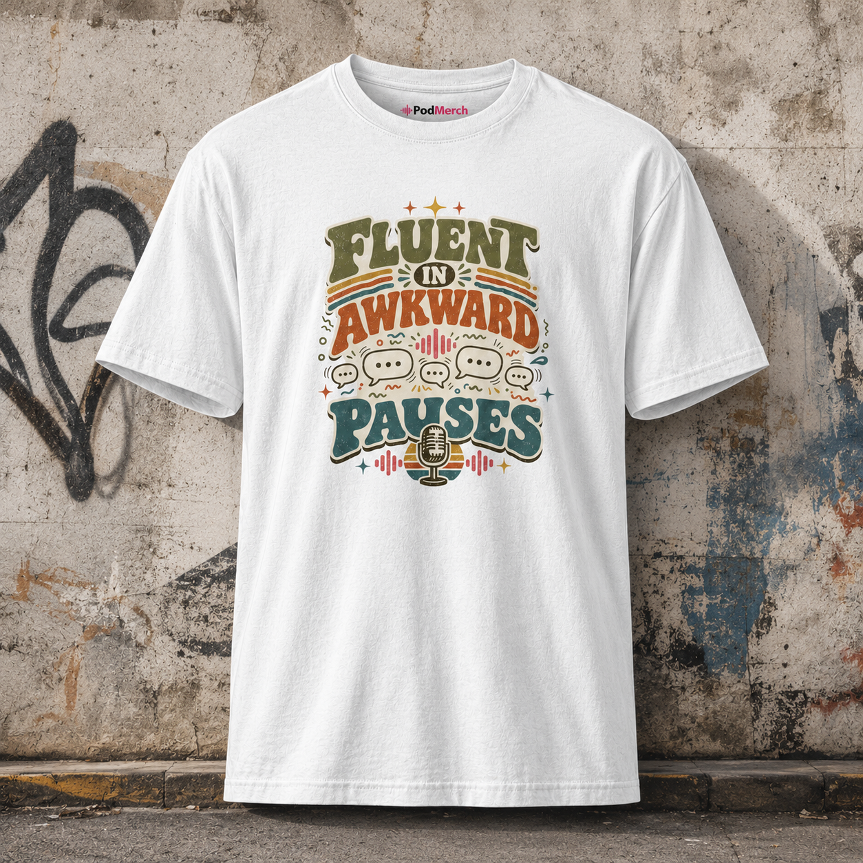 Fluent in Awkward Pauses Tee