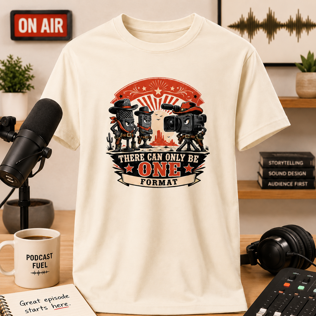 There Can Only Be One Format Tee