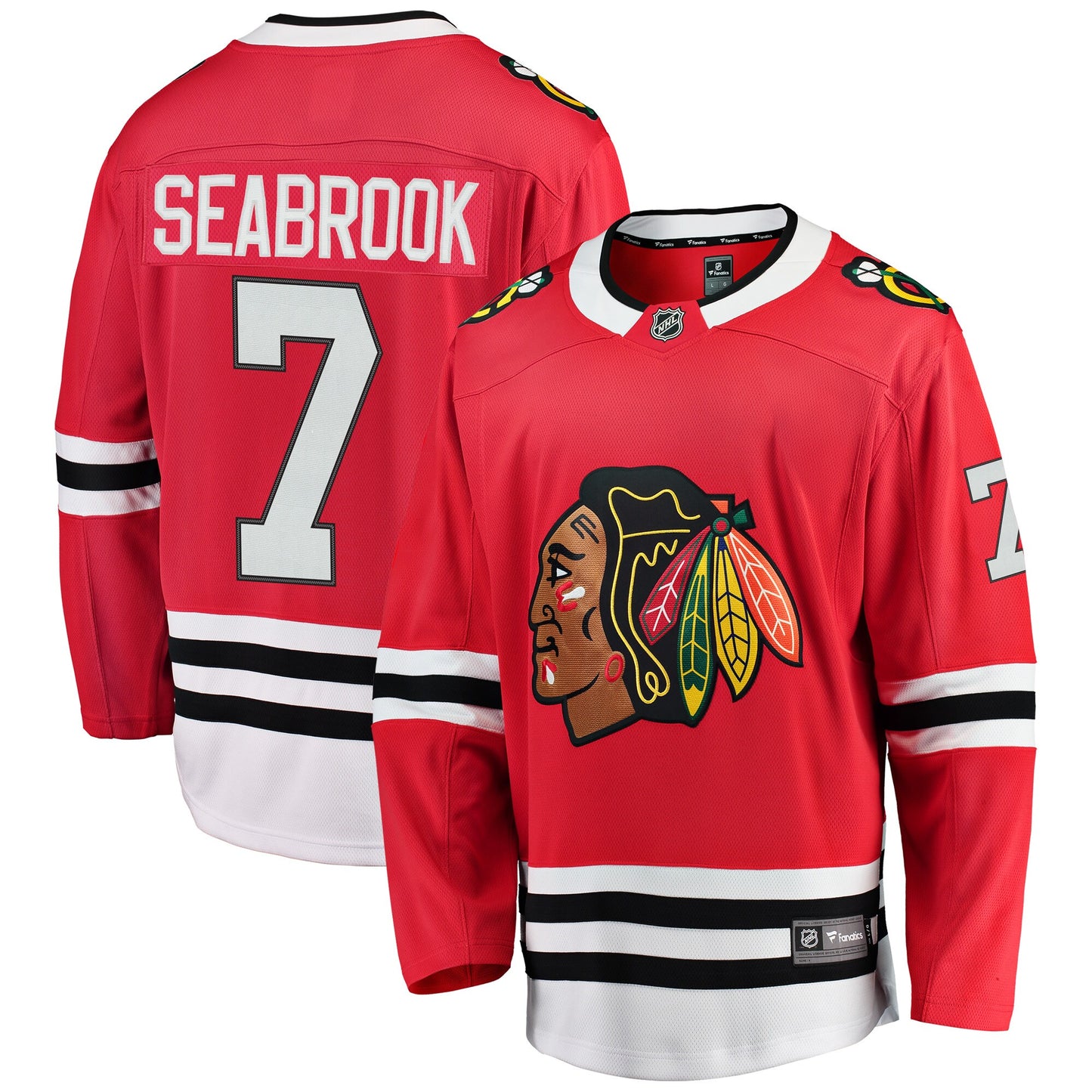 Brent Seabrook Chicago Blackhawks Fanatics Branded Home Breakaway Player Jersey - Red