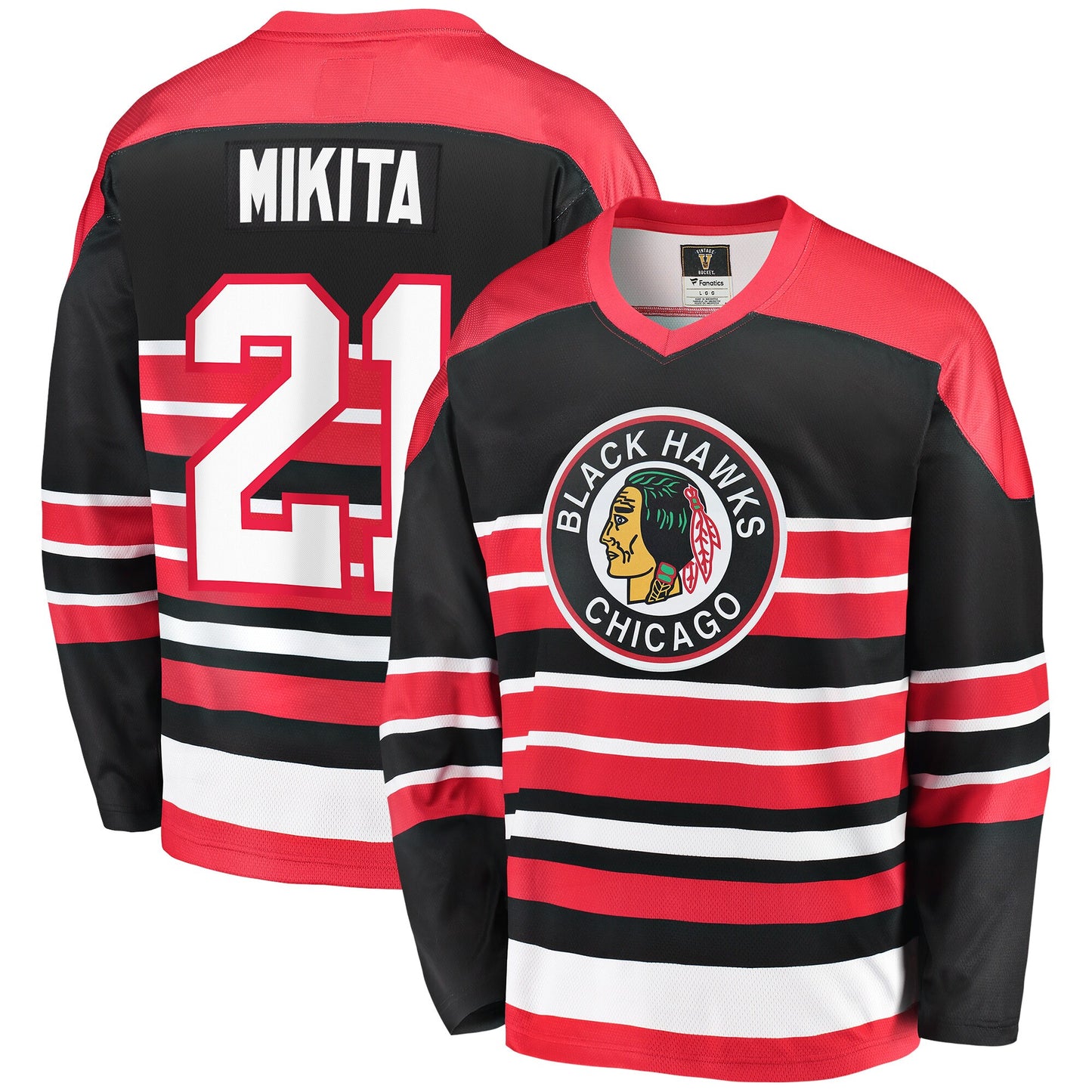 Stan Mikita Chicago Blackhawks Fanatics Branded Premier Breakaway Retired Player Jersey - Red