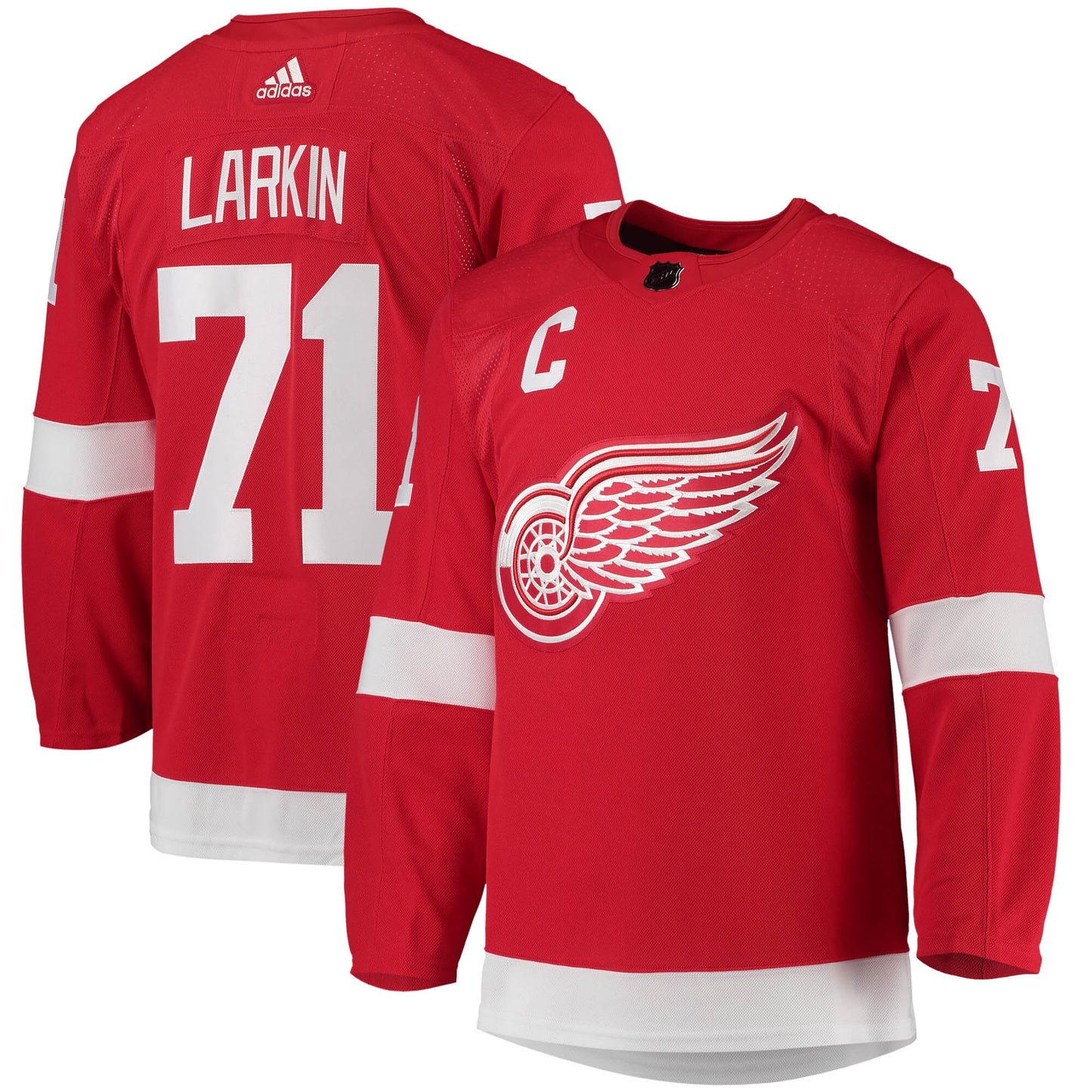 Dylan Larkin Detroit Red Wings adidas Home Primegreen Authentic Pro Player Jersey - Red