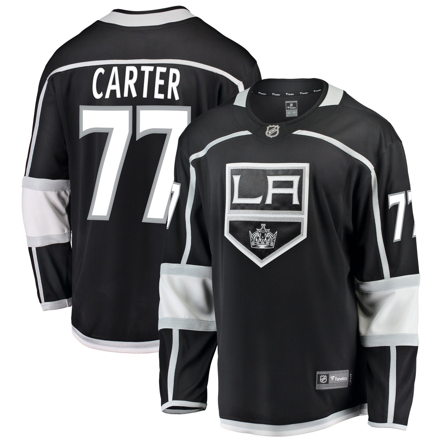 Jeff Carter Los Angeles Kings Fanatics Branded Breakaway Jersey - Black